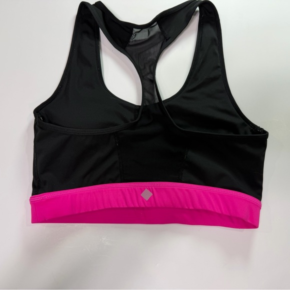 LuLaRoe Black and Pink Sports Bra - Picture 3 of 6